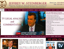 Tablet Screenshot of jeffreyslaw.com